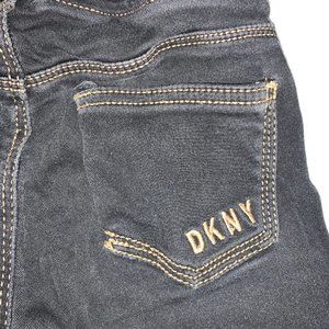 DNKY Girl's Black Stretch Jeggings/Jeans